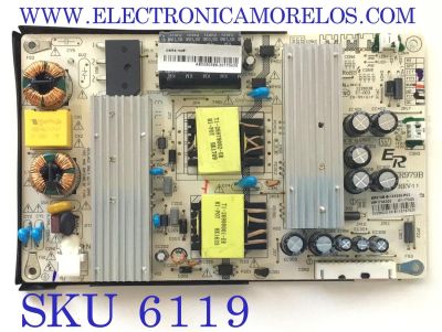 FUENTE PARA TV ATYME / NUMERO DE PARTE AE005038 / ER979B / WP1704005 / E3.97962022-ER / PANEL HV430QUB-N4D / MODELO 430AM7UD